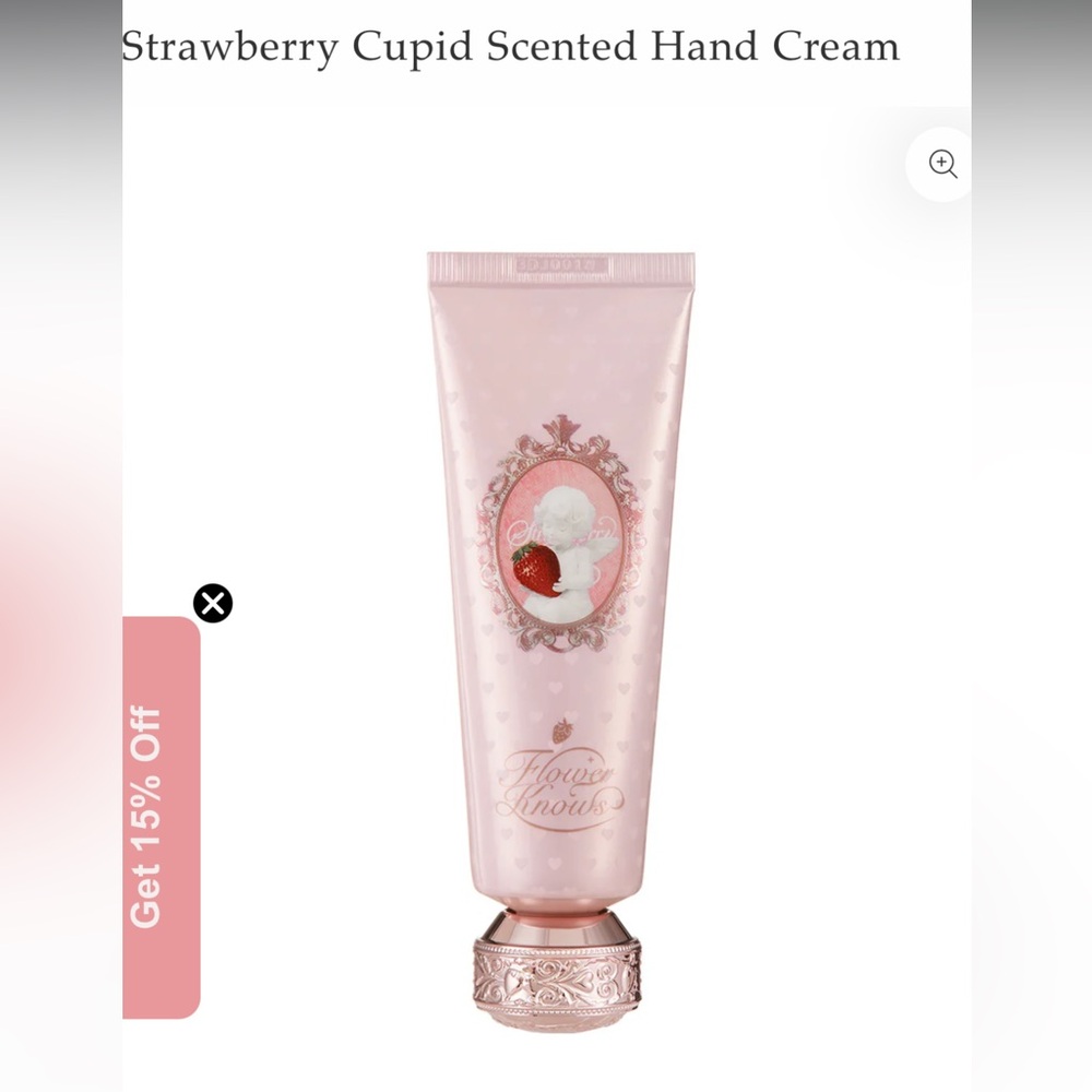 Flower knows strawberry Pink Hand Cream
